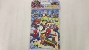 Marvel Super Heroes Activity Pack with Colouring Book Activity Pad & Colour Pencils For Kids