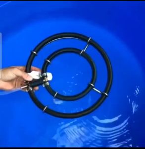 SKYLUX 【Big Promotion】Aquarium Round Air Bubble Diffuser Ring Fish Pond Oxygenation Bubbler Single circle diameter