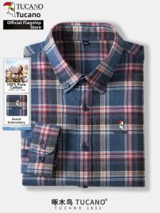 TUCANO | Pure Cotton Lightweight Wrinkle-Free Long Sleeve Shirt