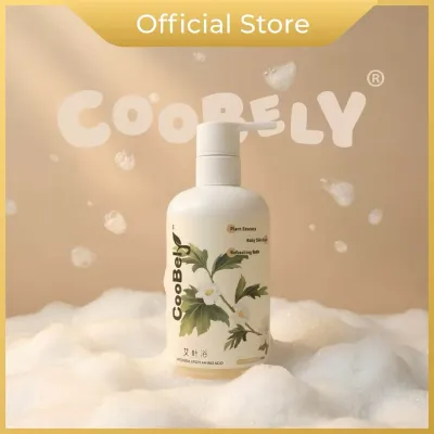 【100% Authentic】COOBELY® Baby 艾叶浴 Argyi Bath 450ml｜天然艾草泡澡液｜宝宝及全家适用｜温和护理｜无需熬煮｜Natural Mugwort Herbal Bath｜Gentle Care｜Suitable for Babies & Family