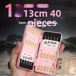 Ultra Short Snelled Fishing Hooks Double Hook Pre-tied