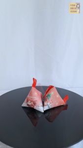 Dompet Ketupat Seri Natal Paket 30 pcs Dompet Segitiga Ketupat Merry Christmas