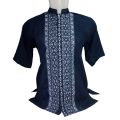 Ar-Rohman Store21/Baju Koko Bordir Lengan Pendek Motif Warna/Baju Koko Murah Katun Mikro Adem. 