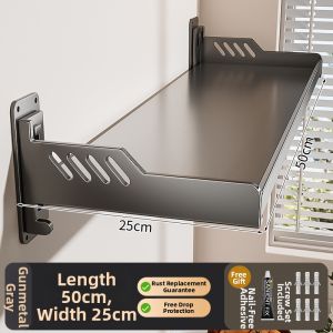 B&W | Wall Mounted Drill-free Shelving Board