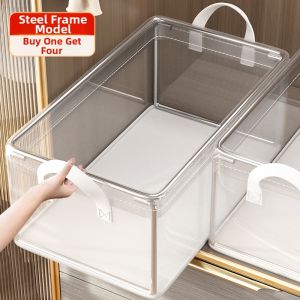 Transparent Clothes Storage Box