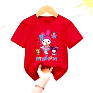 Atasan Kaos Anak Perempuan MELODY & FRIENDS Usia 1-12 Thn