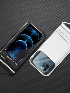 กระเป๋าใส่โทรศัพท์มือถือ กันน้ํา ขนาด 7.2 นิ้ว สําหรับดําน้ํา เล่นเซิร์ฟ