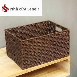 FEIZHUXIANSEN | Hộp Đựng Tre Đan Thủ Công