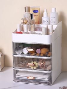 Mainland Laci Mini Aesthetic Kotak Laci Perhiasan Aksesoris Tempat Penyimpanan Dokumen Box Alat Tulis Rak Stationery Susun Rak Kosmetik Makeup Meja Serbaguna HSB691