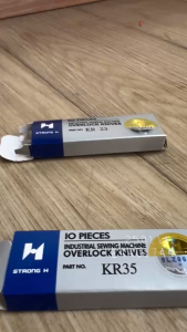 Dao vắt sổ KR23 DAO TRÊN KR35 DAO DƯỚI máy may công nghiệp sirubar jack bruce pegasus...Loại xịn