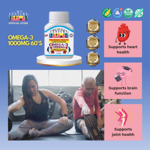 21st Century Omega 3 1000mg 60s