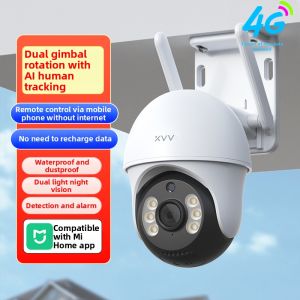 Wireless Home Security Camera 360 Degree Panoramic View Indoor Outdoor Surveillance Camera with Two-Way Audio And Face Recognition