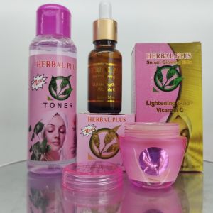 Herbal Plus paket 3in1 Krim Serum All Varian