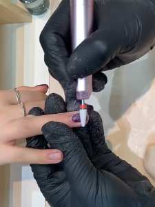 GAOY Nail Grinder Nail Drill Machine Nail Files Nail Buffer Electric Nail Drill Machine 15000RPM Nail Polisher Portable