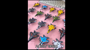 Set 6 Model Pesawat Pejuang 6pcs Set Die-Cast Pull-Back Action Airplane Fighter Jet Model Aircraf for Collectibles Gifts Toy for Kids and Children