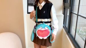 Hatsune Miku Kawaii Cartoon Backpack Painful Packet Cute Anime Girl Plush Shoulder Bag Knapsack Student Kids Toys Gifts Kawaii Japane Anime Hatsune Miku Backpack Painful Packet Cute Anime Girl Plush Shoulder Bag Knapsack Girl Bag Gift Toys