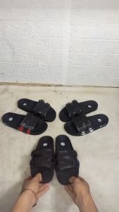 RS TALI SILANG SANDAL SLIDE PRIA CASUAL HANDMADE BEST QUALITY