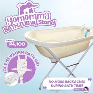 YOMOMMA Baby Bath Tub with Stand