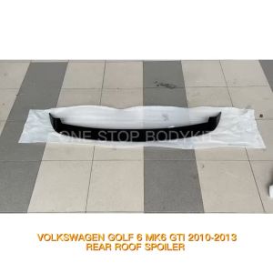 VOLKSWAGEN GOLF 6 MK6 GTI 2010-2013 REAR ROOF SPOILER WITH PAINT (PIANO BLACK) ABS SKIRT LIP BODYKIT