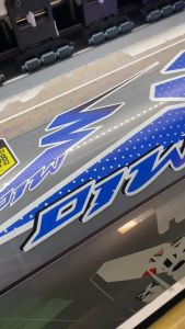 Stiker Striping Mio Sporty / Mio Smile - Sticker Motor Yamaha Mio Sporty Bahan Transparan JP014