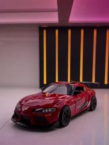 Mô Hình Xe Hơi Hợp Kim Đúc Tỷ Lệ 1/32 Supra GT4 Với Âm Thanh Và Ánh Sáng Mô Phỏng Đồ Chơi Trẻ Em Quà Tặng Xe Thể Thao Cho Bé Trai