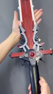 ĐỒ CHƠI LẮP RÁP KIỂU LEGO MÔ HÌNH ĐOẢN ĐAO AMENOMA VÀ THANH ĐẠI BẢO KIẾM CỦA SÓI WOLFS GRAVESTONE GHENSHIN IMPACT 92031 92032