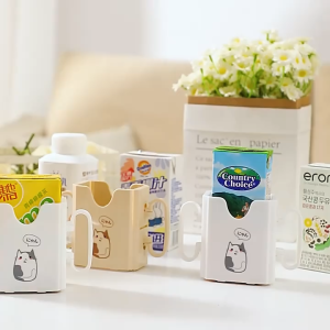 NovaBloom ที่จับกล่องนม กล่องกันบีบ ปรับขนาดได้ สำหรับกันบีบกล่องนม