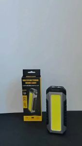Portable Multi-functional COB Work Light7 Lighting Modes Magnetic&Hook Design Rechargeable Emergency Lamp for Car Repair Camping