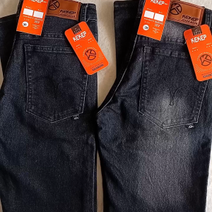 CELANA JEANS PENSIL PRIA DEWASA WARNA HITAM POLOS HITAM BIOWASH / DIWASH TERMURAH TERBARU 2025 SIZE 27 - 30