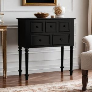 HENGDEMU | Real Wood American Style Storage Cabinet
