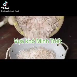 Khô Ruốc Trắng To Sạch - Đặc Biệt Không Tẩm Màu Không Tẩm Vị- Vựa Khô Minh Triết