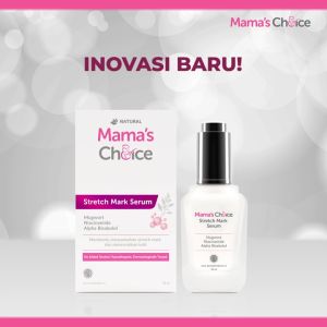 Stretch Mark Treatment Series Mamas Choice - Cream + Serum / Obat Krim Strechmark BPOM Halal