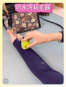 Reusable Lint Roller Washable Lint Remover Pet Hair Remover Cleaning Hair Roller Ball Lint Sticky Roller Brush Household