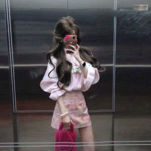 XUECAIQI | Sweet and Elegant K-fashion Two-piece Set