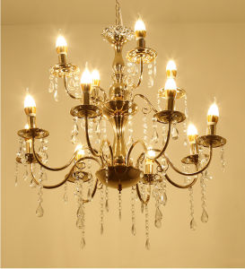 Lampu Gantung Kristal Akrilik Isi 6/8/8+4 Bolham Termasuk Bohlam LED Hanging Candlelier Lampu Gantung Dekoras lamputoko  Lampu Gantung Kristal Candle Vintage Ceiling Chandelier 6/12 heads Lampu Gantung Ruang Tamu Makan E14 Bulb BR