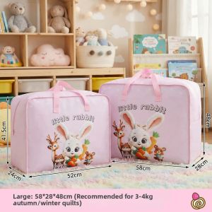 RUIDU | Nap Quilt and Clothing Storage Bag Oxford Cloth