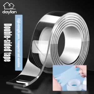 Nano Tape Double Sided Multifunction Heavy Duty Reuseable Tape 6*6cm 5 Pcs