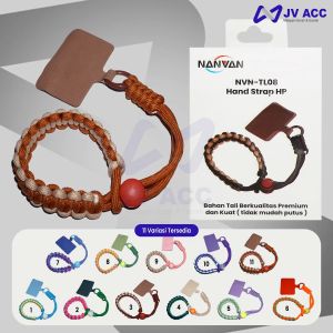 NANVAN NVN-TL08 TALI GANTUNGAN HP / KUNCI UNTUK DI PERGELANGAN TANGAN BAHAN KUALITAS TEBAL DAN MODIS