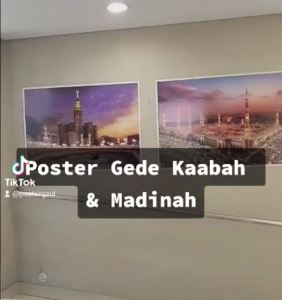 Poster Gede: KAABAH #46B Edisi Karton Tebal - ukuran 70 x 100 cm