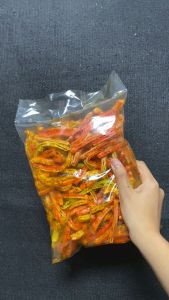 Seblak Kerupuk Jaat Pedas Daun Jeruk 1Kg Beton Bantat Renyah Cikruh Pedas Daun Jeruk Bumbu Melimpah