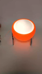 D221 Đèn ngủ để bàn hình trứng decor vintage đèn ngủ mini ánh sáng 3 màu đèn trang trí phòng ngủ phòng khách (CHÍNH HÃNG)
