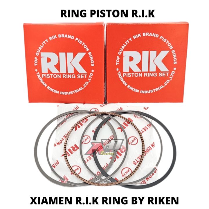 RING PISTON RIK 54 54.5 55 55.25 57 58 58.5 59 60 61 62 63 64 65 66 67 68 69 70 71 72 MM TEBAL 0.8x0.8x1.5 MM BY RIKEN