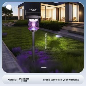 VINCAN | Waterproof Outdoor UV Mosquito Killer Solar Light