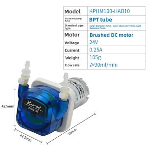 kamoer | Constant Flow Peristaltic Pump Micro Motor Metering Pump Laboratory Pump Self-Priming Pump