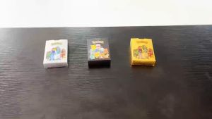 55pcs Kartu Pokemon Trading Card Emas Pokemon Cards Charizard Pikachu Pelatih Permainan Kartu Koleksi
