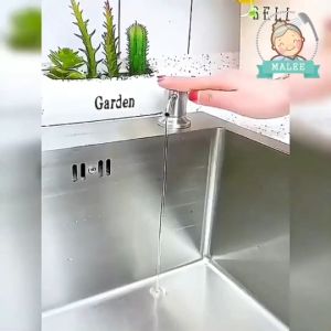 หัวปั๊มน้ำยาล้างจานสเตนเลส พร้อมปั๊ม ทนทาน สําหรับอ่างล้างจาน