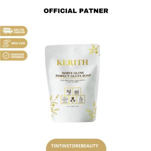 [3PCS] KERITH White Glow Perfect Gluta Soap Mencerahkan Kulit Yang Susah Putih