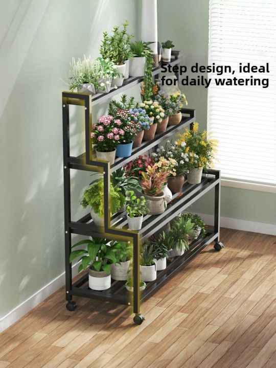 Multi-level Plant Display Rack Ladder-shaped 1 Piece | Lazada PH
