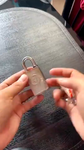 Magnetic Padlock Smart Lock Anti-Theft Magnetic Induction Code Lock Without Keyhole Keyless