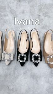 Viditi Ivana Sling Back // Sepatu Import Wanita // Lepes // Teplek // Kerja // Kuliah // Kantor // Flat Shoes